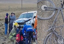 Un ciclista perdió la vida tras ser embestido por una camioneta, el conductor quedó detenido
