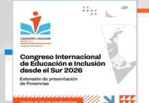 Se extiende la convocatoria a ponencia para el 9° Congreso Internacional de Educación e Inclusión desde el Sur 2026