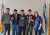 Gobierno recibió a deportistas fueguinos que se consagraron en el nacional de Scootering