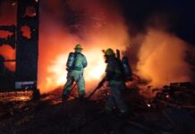 Una vivienda desocupada sufrió un incendio en Río Grande