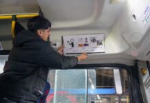 Río Grande avanza con la colocación de pictogramas en el transporte público