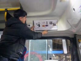 Río Grande avanza con la colocación de pictogramas en el transporte público